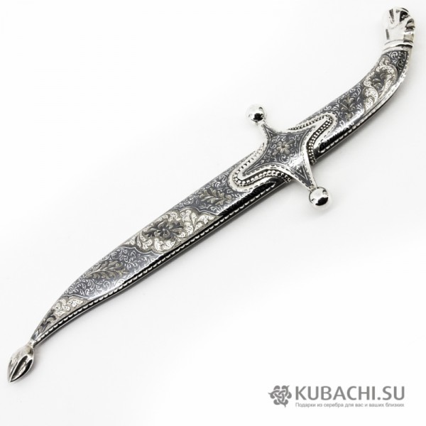 Серебряный нож Кубачи