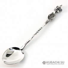Серебряные ложки чайные и кофейные из серебра Кубачи